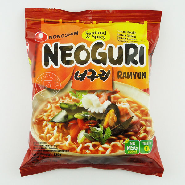 ramyun-seafood & spicy 农心海鲜拉面-辣 120g share brand:nong
