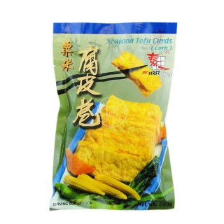[Frozen] First choice Seafood Tofu Curds(Corn) 200g