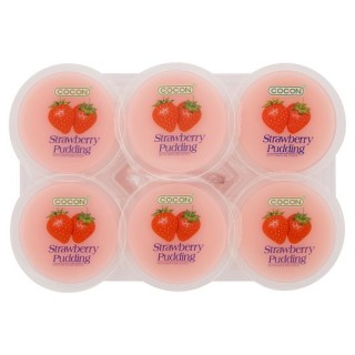 COCON Coco Pudding - Strawberry 80g×6(HALAL)