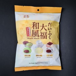 ROYAL FAMILY Mixed Mochi - Matcha Milk Red Bean (Halal) 250g