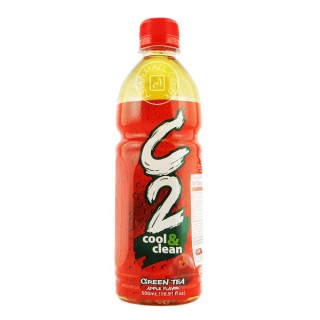 C2 Cool & Clean Green Tea - Apple 500ml(HALAL)*
