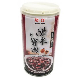 CHIAO KOU Black Glutinous Rice Porridge 350g(Vegetarian)