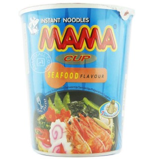 MAMA Cup Instant Noodles - Seafood 70g (HALAL)