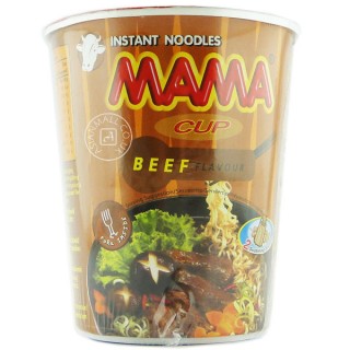 MAMA Cup Instant Noodles - Beef 70g (HALAL)