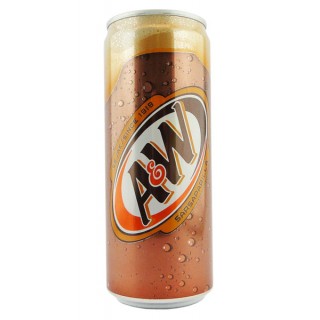 A&W Root Beer - Sarsaparilla 330ml(HALAL)*