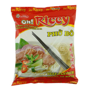 VINA ACECOOK Oh! Ricey Rice Noodles - Beef 70g