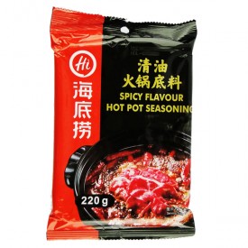 海底捞清油火锅底料 - 麻辣 220g