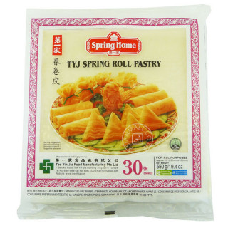 [Frozen] Spring Home Spring Roll Pastry 10inch 30 sheets 550g (HALAL)