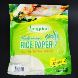 Longdan Vietnamese Rice Paper 22cm 500g