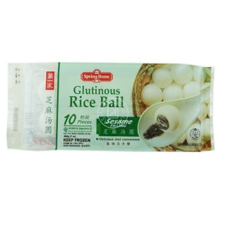 [Frozen] Spring Home Glutinous Rice Ball - Sesame Filling 200g(HALAL)