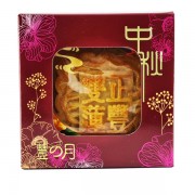 正丰双黄白莲蓉月饼单个装 180g