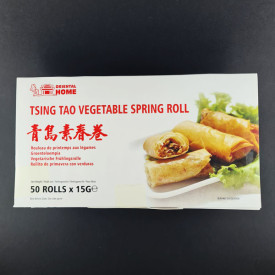 [Frozen] Oriental Home Tsing Tao Vegetable Spring Roll 15g×50(Vegetarian)(Halal)
