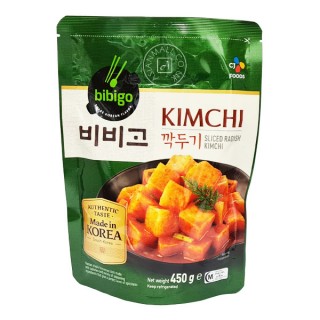 Fresh bibigo Diced Radish Kimchi 450g(HALAL)
