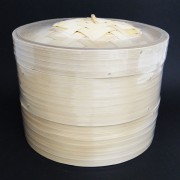 Bamboo Steamer & Lid 8inch 20cm